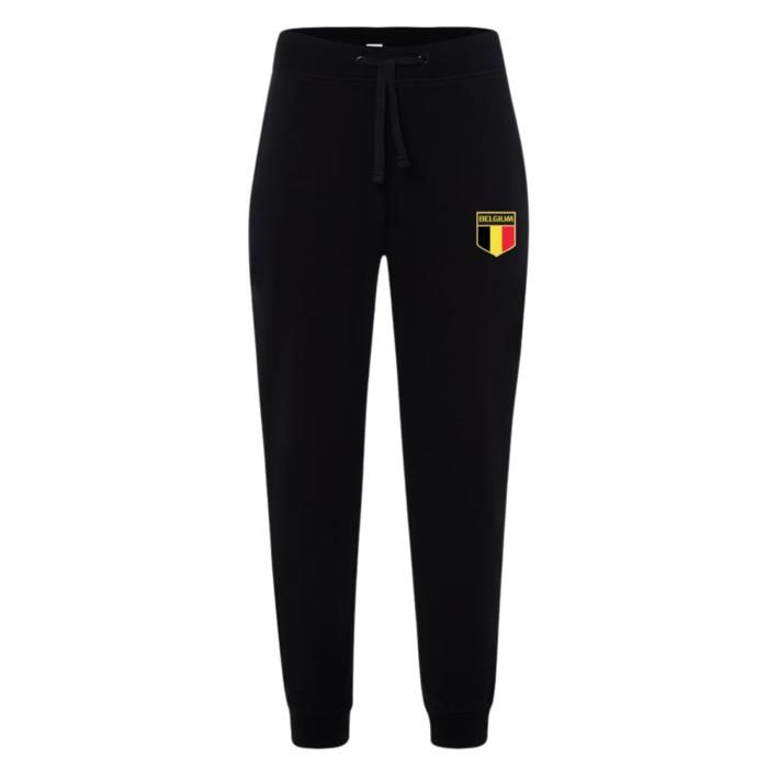Jogging Homme Football – Style Belgique – rouge et noir - Rouge