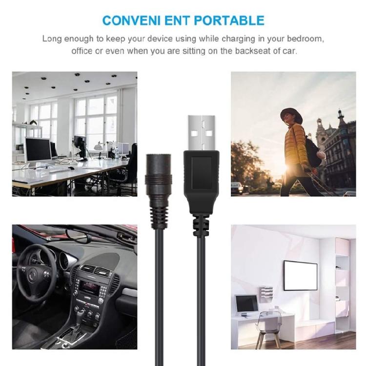 Кабель-преобразователь USB5V в DC9V 12V Кабель для зарядки USB в DC9V 12V с 8 адаптерами