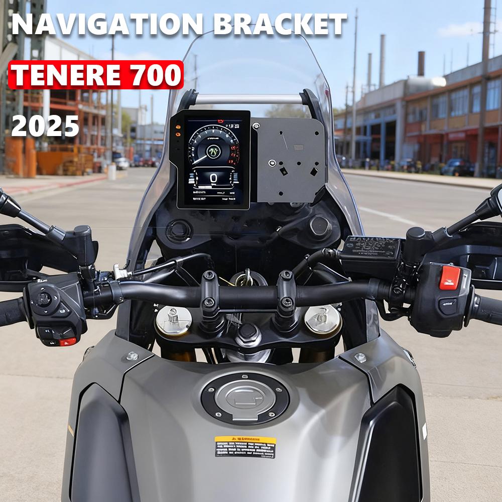 For Yamaha Tenere 700 Multifunction Display Base GPS Stabiliser Navigation 2025 Tenere700 TFT Holder Dashboard Replacement Kits
