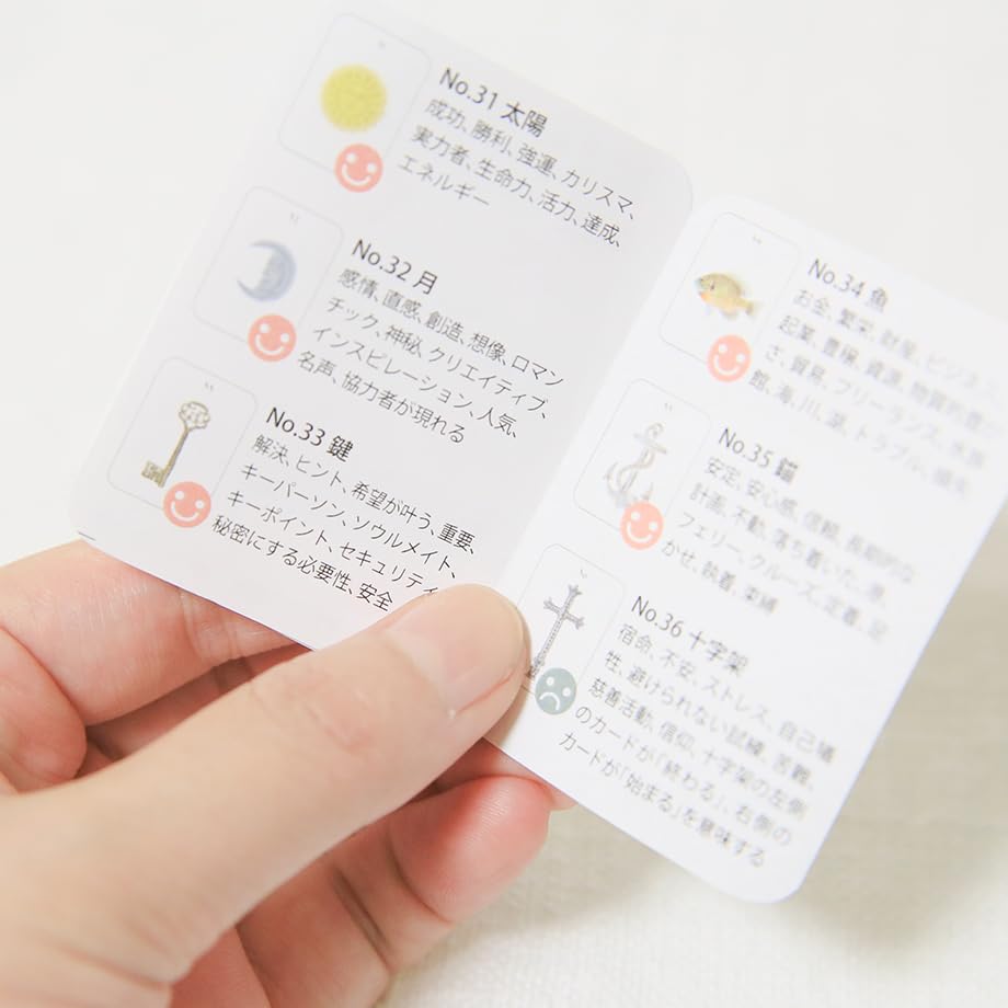 Gentle Lenormand OTOM 36 Cards with Japanese Keyword List [Authentic]