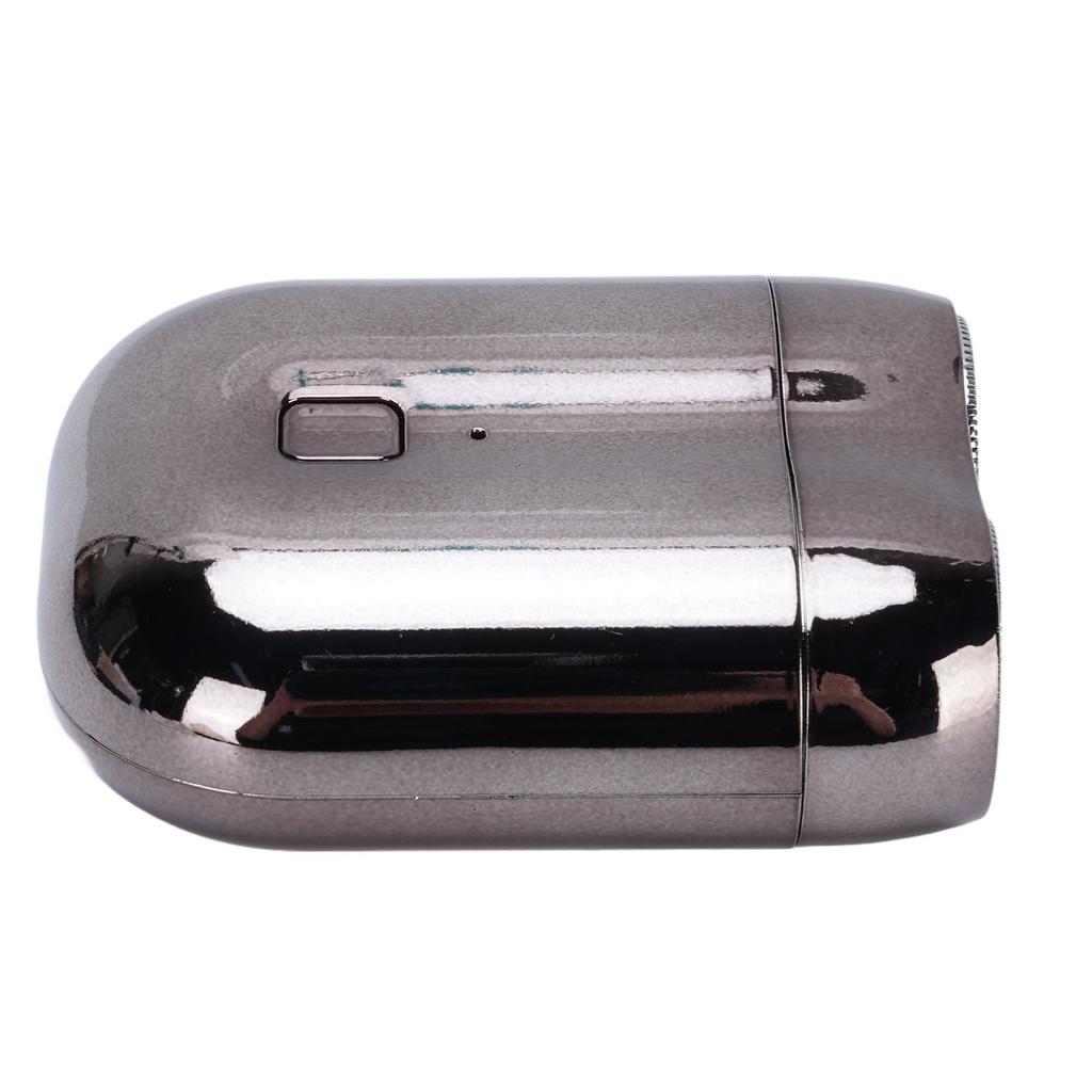 Электрический триммер для бороды для мужчин Алюминиевый с двойными лезвиями Магнитный Перезаряжаемый Портативный триммер для бороды