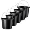 Plastic Construction Bucket Household 5L 5pcs
