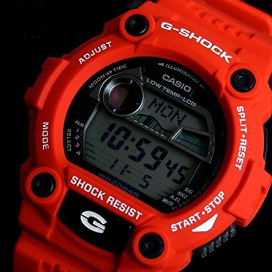 G-SHOCK Big Case Resin Band Watch G7900-3 G7900A-4 Red