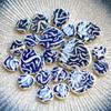 100g DIY Ceramic Mosaic Tiles Glass Leaf Petal Shape Handmade Ornaments Tiles Wall Crafts Crystal for Decorative Material Cerh1