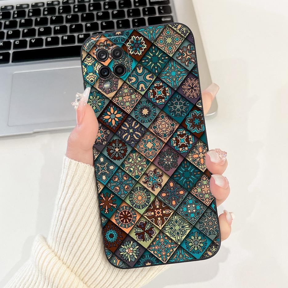 Чехол для Samsung Galaxy A12 SM-A125F Милый Счастливым Кроликом Мультяшная Обложка Мягкий ТПУ Чехлы для Телефона Для Samsung A12 M 12 Galaxy M12 Fundas