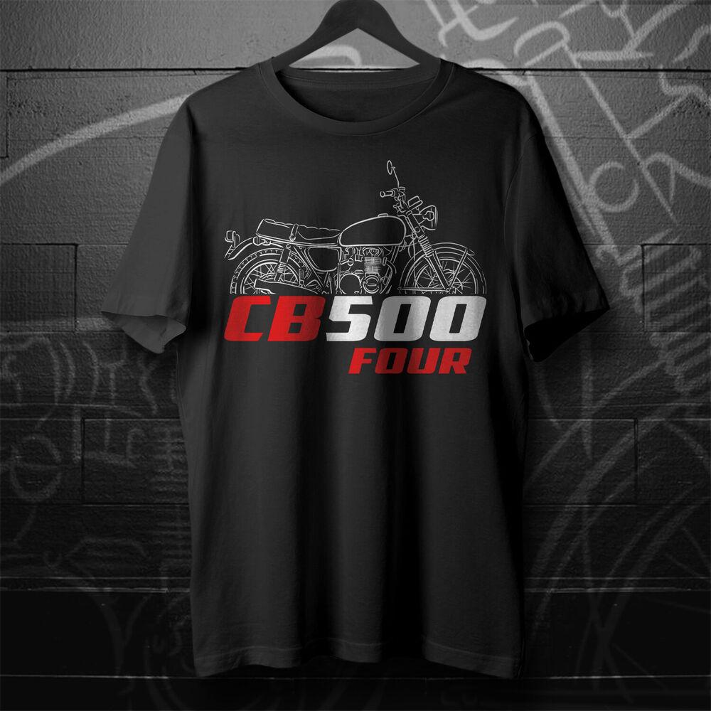CB500 Мотоциклетная футболка для райдеров Мужская и женская Модная Повседневная Высококачественная Хлопковая футболка с круглым вырезом