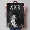 Жестяные плакаты XXXTentacion Настраиваемое настенное искусство Ретро Винтажные металлические знаки для дома Комнаты Бара Аксессуары Декор Гаража