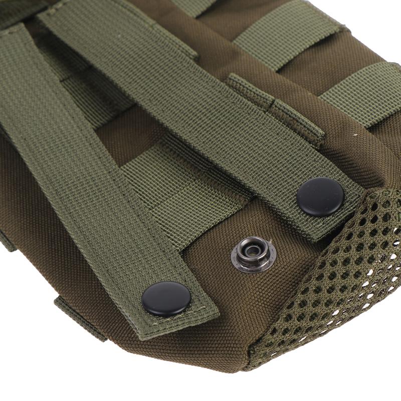 Water Bottle Pouch 1Pcs Tactical Nylon Drawstring Portable Kettle Holder for Camping Hiking Cycling Running Daily Use