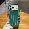 Нишевый чехол в стиле Ins со полосками для iPhone 17 Pro Max/16/15/14