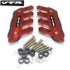 For VTR1000F FIRESTORM Universal Motorcycle Mudguard Side Protection Mount Shock Absorber Front Fender Cover Anti-fall Slider