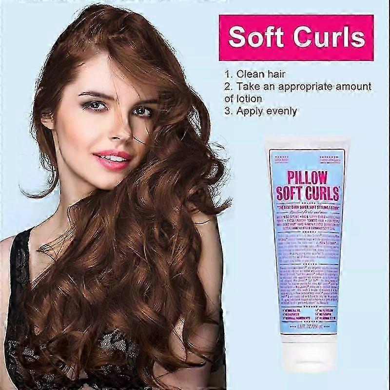 1~5x Soft Curl Lotion 250ml Hair Styling Moisturizing Curl Defining Cream for Women 2025