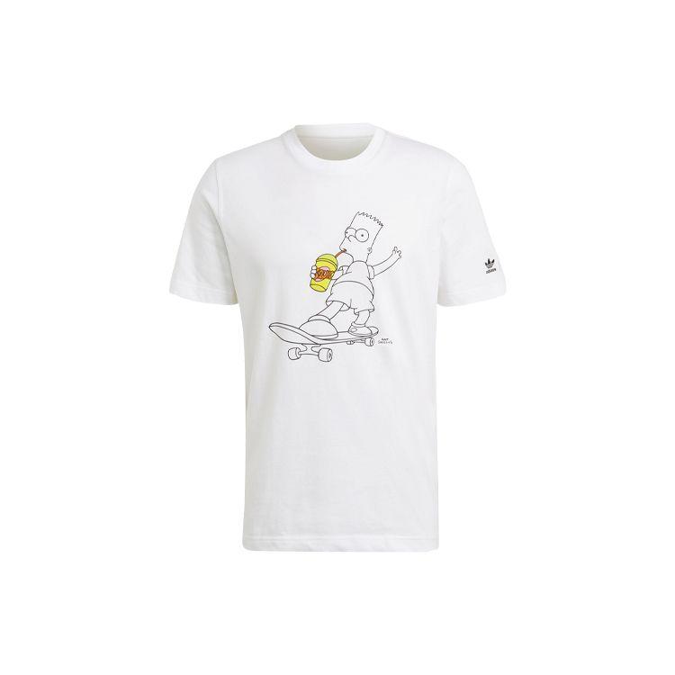 Adidas Originals The Simpsons Squishee Tee Men White HA5811