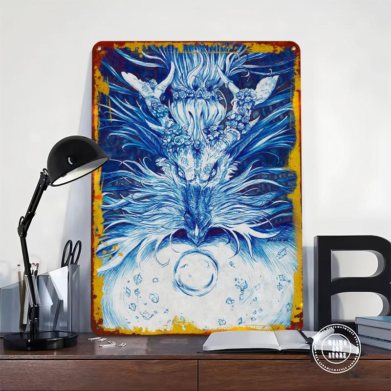 The Watcher Metal Poster Customized Wall Art Retro Vintage Tinplate Signs for Living Room Decorations House Decor Man Cave Home