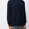 Polo Ralph Lauren FW21 Вышитый логотип с высоким воротом, мужской свитер, темно-синий 710771090-002