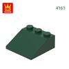Нетоксичные 50 шт./лот 4161 Наклонная деталь 25 3x3 Строительные блоки Аксессуары для сборки Moc Совместимые с Кирпичиками Детские Игрушки Подарочная Коробка