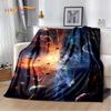 Universe Space Stars Black Hole Galaxy Earth Milky Way Soft Blanket,Soft Throw Blanket for Home Bedroom Bed Sofa Cover kid Gift
