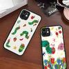 Очень голодная гусеница Для IPhone Air 16 15 14 Plus 13 12 11 Pro Max Матовый чехол Гелевый ударопрочный чехол для телефона