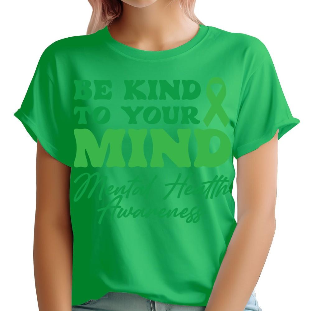 Be Kind To Your Mind Unisextal Health Childrens Unisexs TShirts Tee Top 4Ta35