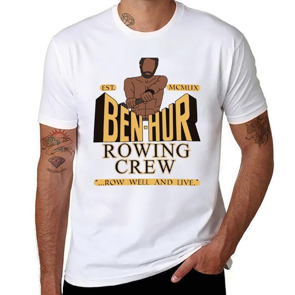 Ben Hur rowing team. T-Shirt vintage t shirts new edition hippie clothes mens graphic t-shirts hip hop