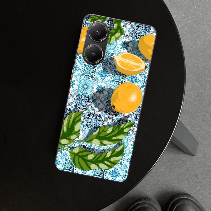 Citrus Limon Linnaeus Phone Case Cover for Xiaomi Poco X6 X5 X7 Pro F7 Ultra Redmi 15C 15 13C 13 12C 12 10C 10 10A 9C 9A 9T 9 Co