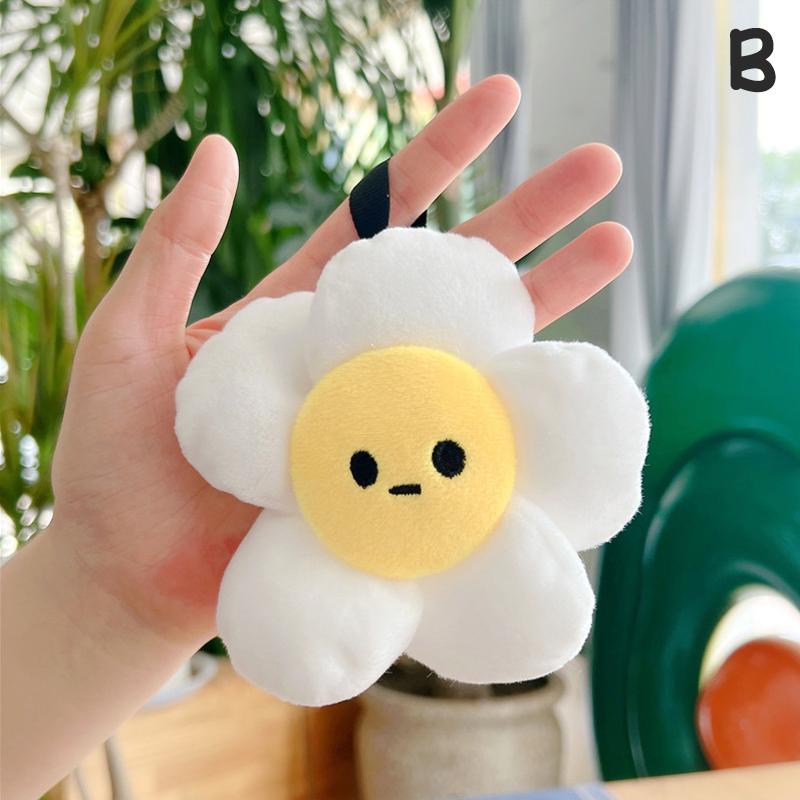 Плюшевые солнечные цветы автомобильные брелки женские женские сумки подвеска брелок аксессуары подарок