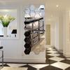 12pcs Mirror Wall Stickers Living Room TV Backdrop Decorative Stickers Hexagonal Mirror Wall Stickers Decorative Mirror
