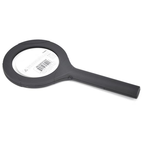 Увеличительное стекло с 3 лампами Многофункциональная портативная 3-кратная лупа Ручная лупа с подсветкой для пожилых людей Чтение осмотра монет Ювелирные изделия