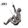 Rock Climber Statue Artistic Realistic Appearance Delicate Craft Wall Retro American Resin Pendant Ornament