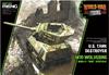 GSI Creos Mon Model Серия World War Toon Американская САУ M10 Wolverine Пластиковая модель MWWT020 (Формованный цвет)