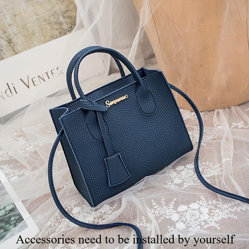 1 шт. Элегантная женская полосатая сумка с регулируемым плечевым ремнем и застежкой-молнией, для повседневного и профессионального использования, кошелек для ежедневного использования