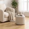 Portable Sitting Pier Soft Foot Stool Space Saving Vanity Stool  Bedroom