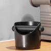 Coffee Knock Box Non-slip Rubber Base Shock-absorbent Barista Espresso Grounds Container Dump Bin Bucket Kitchen Cafe Supplies