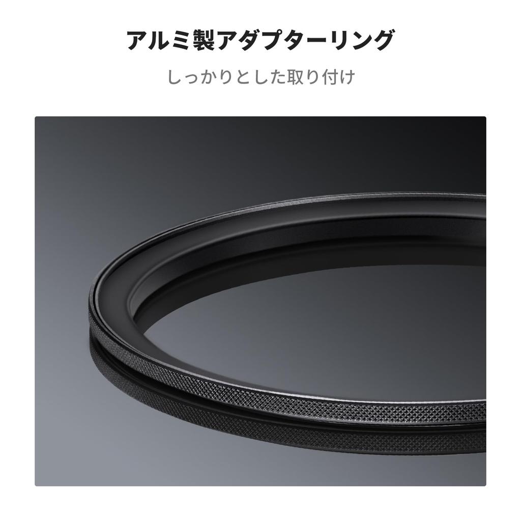Concept Step Up Ring Magnetic Adapter Ring Attaches a 77mm Magnetic Filter To a 62mm Lens Strong Adsorption Force Quickly Attaches and Detaches the