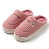 Хлопковые тапочки осень и зима пара домашние тапочки комнатная обувь теплые хлопковые туфли нескользящие хлопковые мопы зимние модели