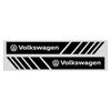 B6 2025 Горячие Для Volkswagen 2 шт. Автомобильные ПВХ Полосы Гоночные Полосы Наклейки на Зеркало Заднего Вида Для Volkswagen Golf-7 4 5 6 CC T-ROC Shar