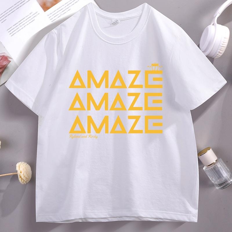 Project Hail Mary Rocky Tshirt AMAZE Book Lover Gift Bookish T Shirt Vintage Short Sleeve Cotton Printed Tshirt Male Clothes