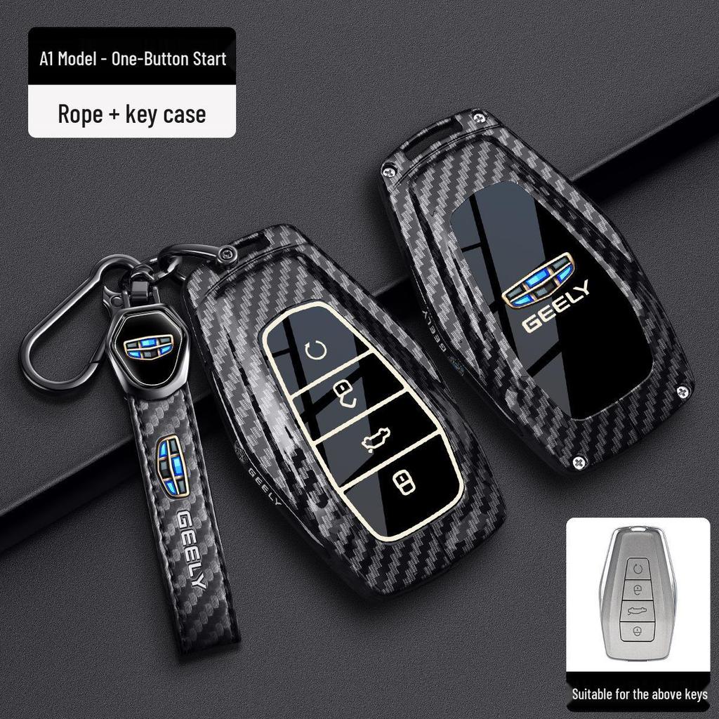 Кейс для ключей из углеродного волокна Geely Binyue Boyue Emgrand GL Binrui Borui Xingrui Xingyue