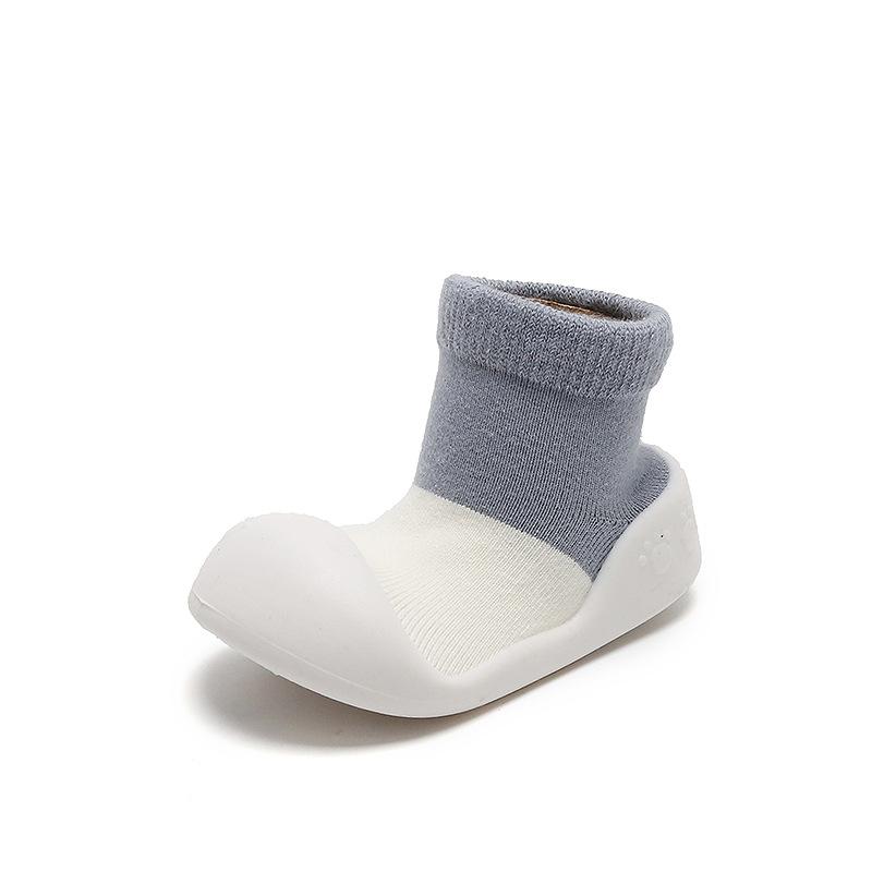 Детские прогулочные туфли, осенние новые цветные детские туфли, детские носки-тапочки, мягкая подошва, нескользящая детская обувь, дышащая обувь для мальчиков и девочек, Zapatillas