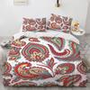 Mandala Duvet Cover Set Boho Style Horse Pattern Chic Polyester Comforter Cover King Twin Size for Teens Adults Kids Bedding Set