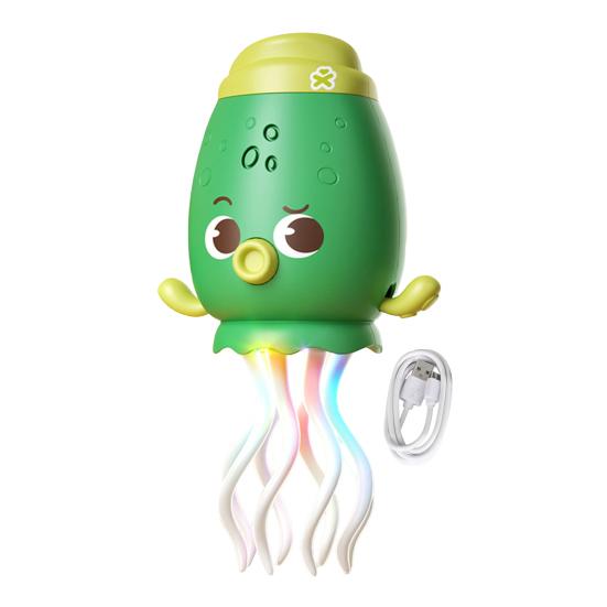 Electric Dancing Octopus Toy with LED Lights Music Smart Obstacle Avoidance Auto-Wiggling Octopus Toy Toddlers Boys Girls Crawling Cartoon Octopus Toy