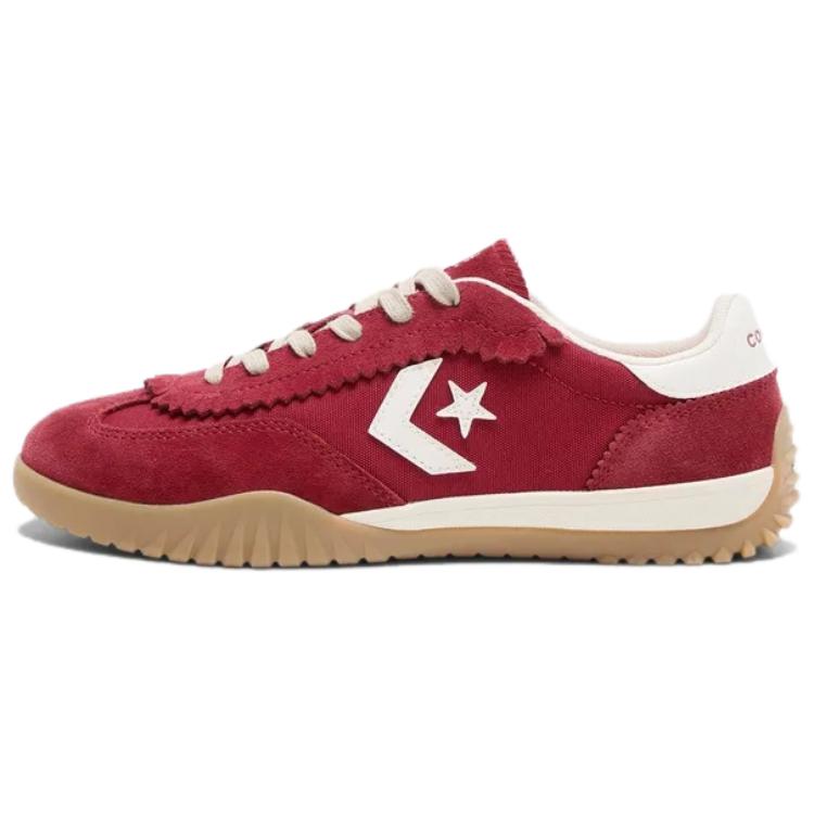 Converse Run Star Trainer удобные и модные амортизирующие нескользящие низкие повседневные кроссовки унисекс красно-белые
