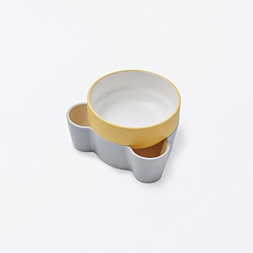 tak KIDS DISH Bowl, Standard SS, JTN-0123-GY (Gray)