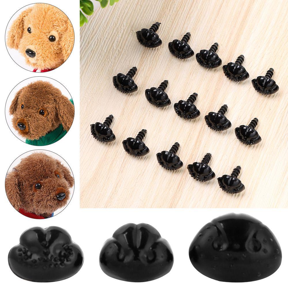 40pcs Plastic Bear Buttons Toys Dolls Accessories Dog Noses Safety Parts Doll Noses