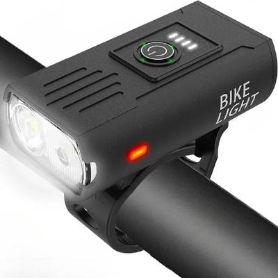 Велосипедный фонарь MTB Mountain Led Front Headlight USB перезаряжаемый велосипедный фонарь водонепроницаемый безопасный велосипедный передний фонарь для ночной езды