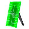 Plastic Lase Target Card Plate For Green Red Lase Level For Line Lasers Reflective Magnetic Plate Laser Target