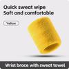 1 Pc Towel Sports Wrist Bands Tennis Sweat Bands Wrist Guard Basketball Fitness Sweatbands Wrist Wrap Wrist Protection Badminton