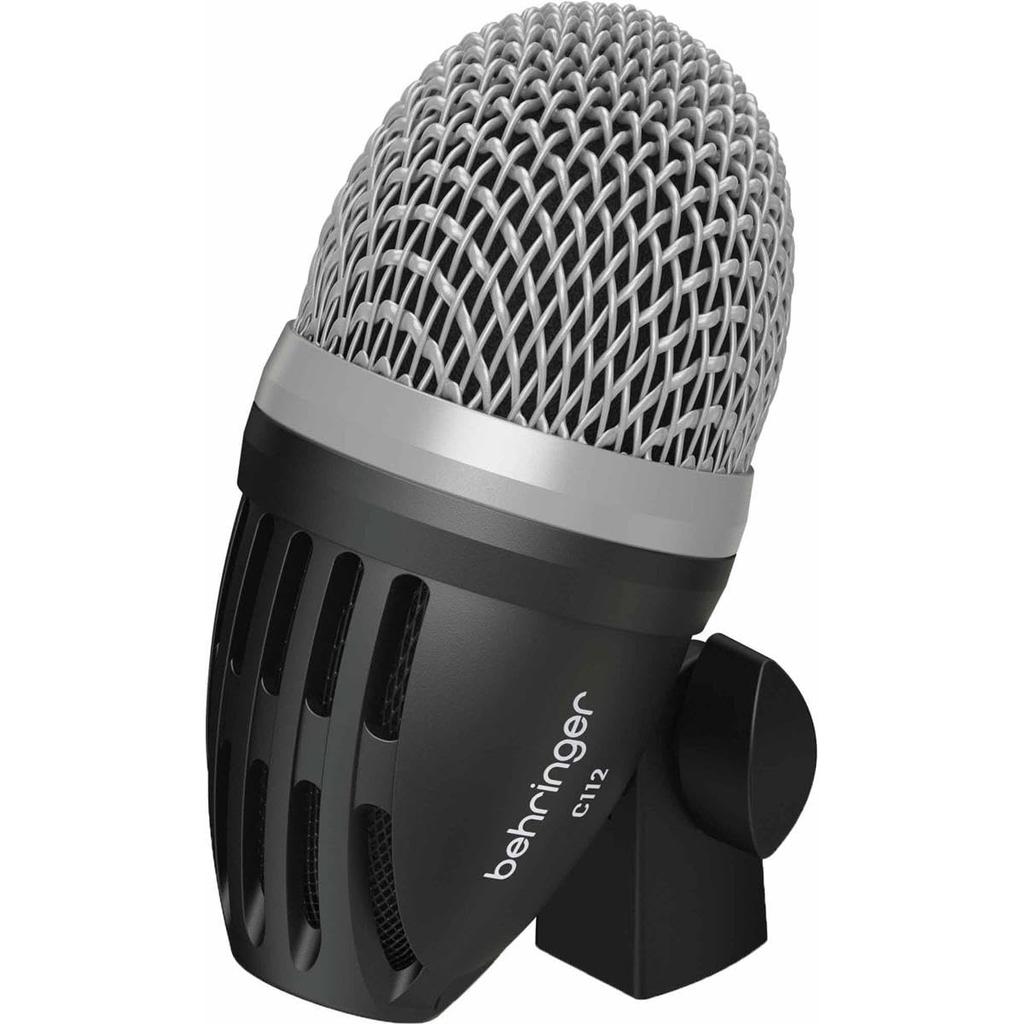 Behringer Drum Microphone Set of 1 Dynamic Microphone for Bass 4 Dynamic Microphones for 2 Overhead Cymbal Condenser Microphones Metal Body BC1500