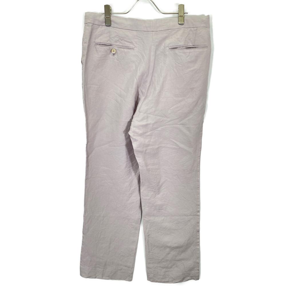 AURALEE Light Purple A21SP025D SILKLINEN DOBBY SLACKS Pants Bottoms 5 Light purpleUsed