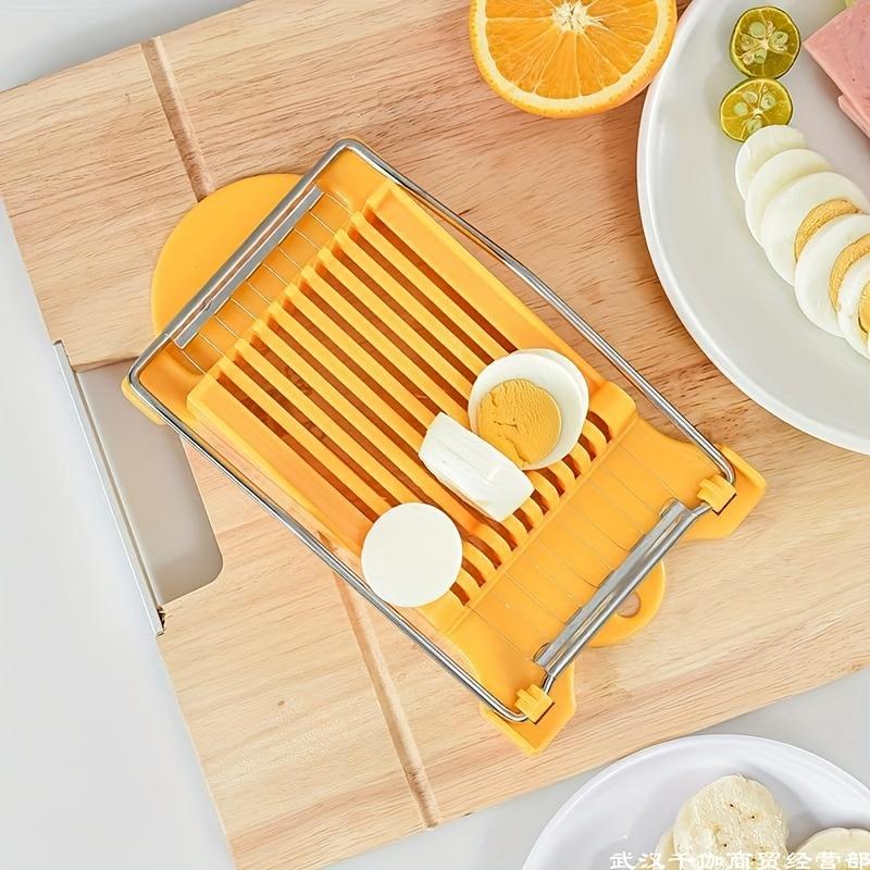 Ручной слайсер из нержавеющей стали для ветчины, картофеля, мясного хлеба, фруктов, яиц, кухонные принадлежности, прочный кухонный инструмент, машина для нарезки