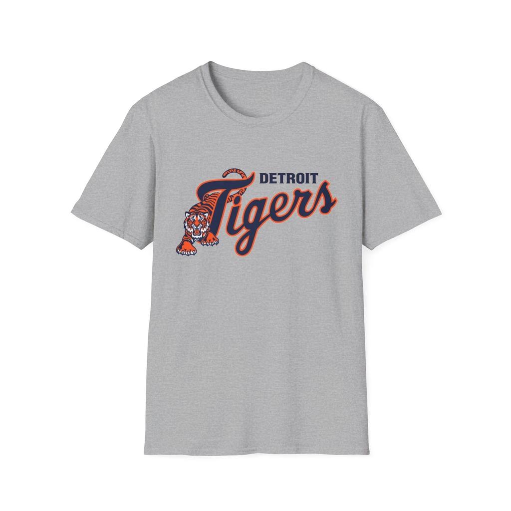 Detroit Tigers Unisex T-Shirt Baseball Fan Lightweight Breathable Tee, Sports